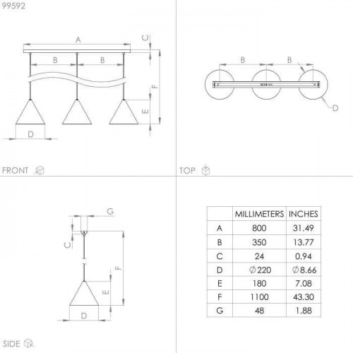 Люстра Ideal Lux CARLTON 168937