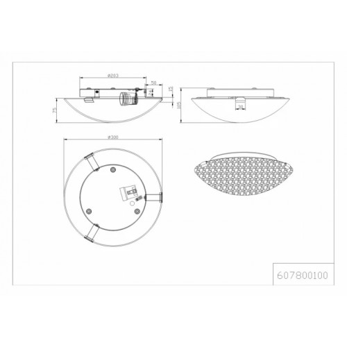 Люстра Trio SWEETY 607800100