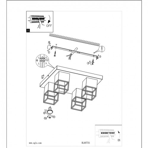 Люстра Eglo MONTEBALDO 97731