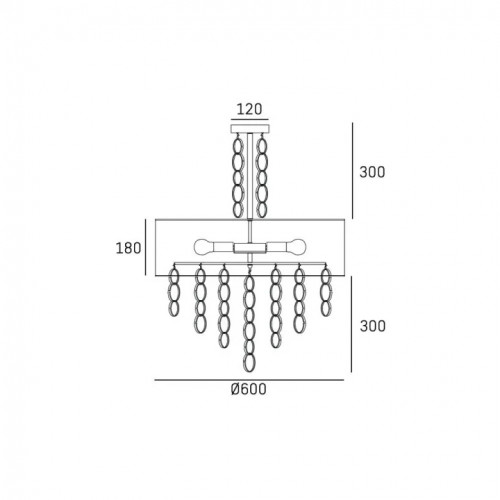 Люстра Eglo FRAIOLI 97906