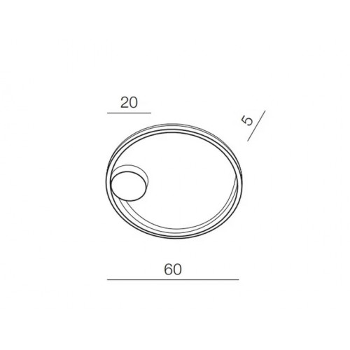 Люстра AZzardo HALO 60 TOP AZ4702