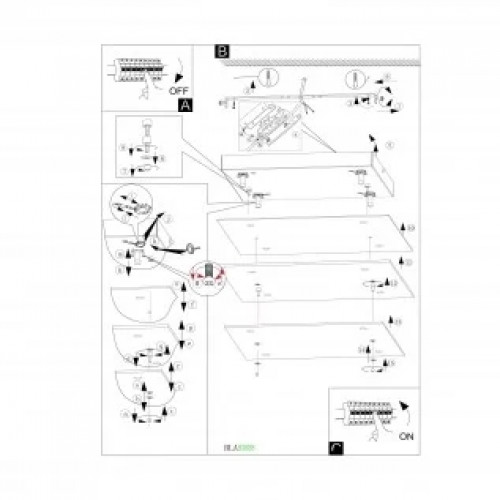 Люстра Eglo FRES 93888