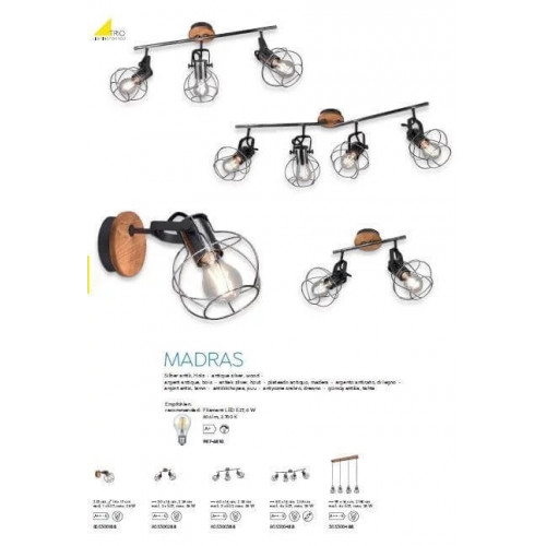 Люстра Trio MADRAS 805300388