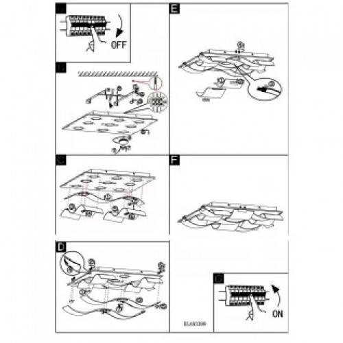 Люстра Eglo GUADIANO 93399