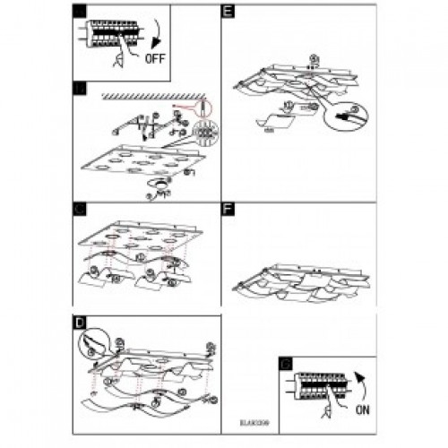 Люстра Eglo GUADIANO 93399