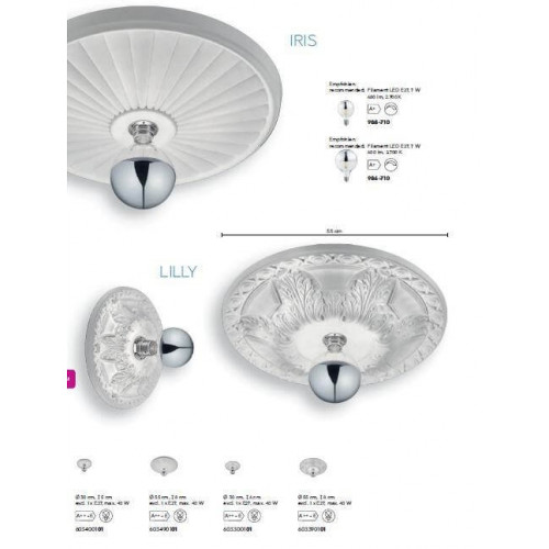 Люстра TRIO LILLY 603390101