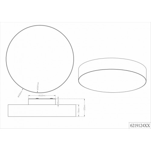 Люстра Trio LUGANO 621912411