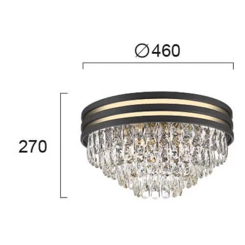 Люстра Viokef JOSEPHINE 4259100