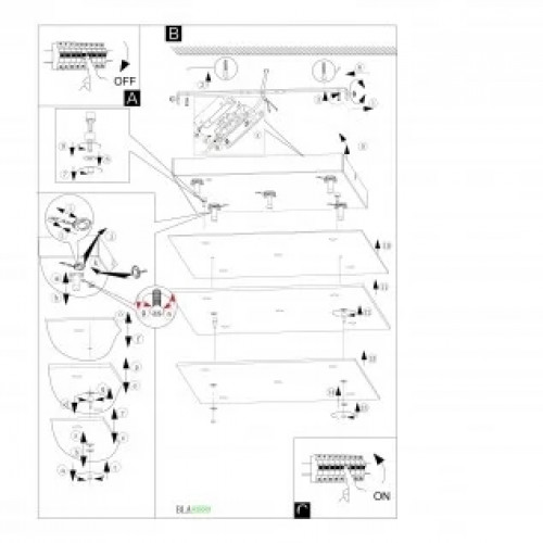Люстра Eglo FRES 93889