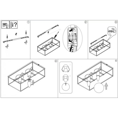 Люстра Ideal Lux LINGOTTO 198156