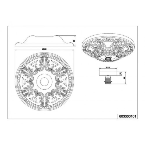 Люстра Trio LILLY 603300101
