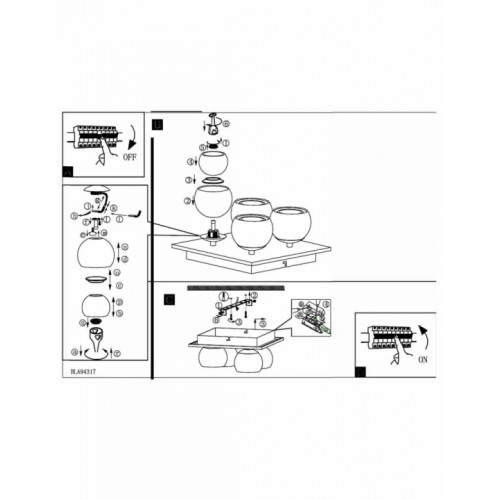 Люстра Eglo ASCOLESE 94317