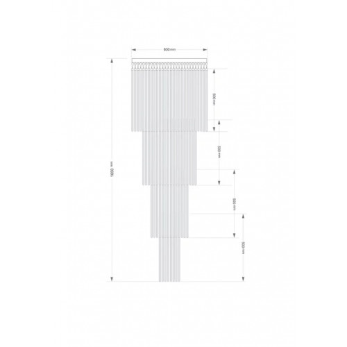 Люстра Kutek FILAGO FIL-PLM-10(P)600/500