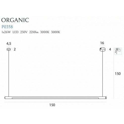 Люстра Searchlight ICE CUBE 2275-5-LED