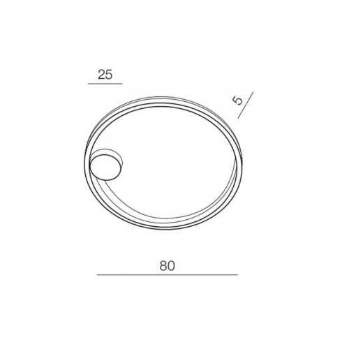 Люстра AZzardo HALO 80 TOP AZ4703