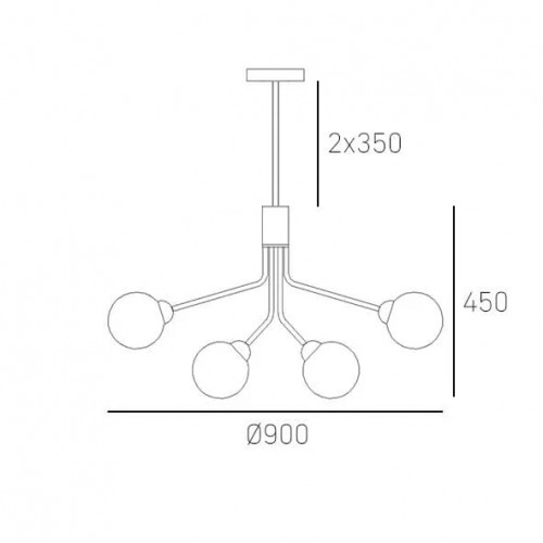 Люстра Eglo FRADELO 95661