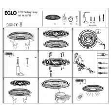 Стельовий світильник Eglo LANCIANO-C 98768