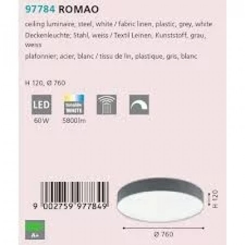 Люстра Eglo ROMAO 97784