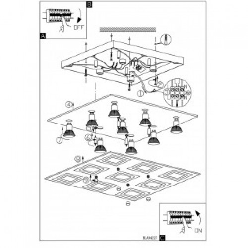 Люстра Eglo ALMANA 94227