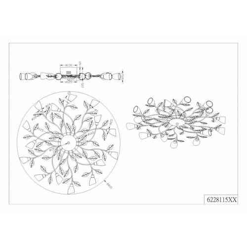 Люстра Trio REPOSA 622811528