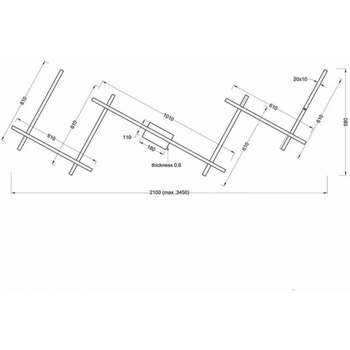 Люстра Trio INDIRA 674610707