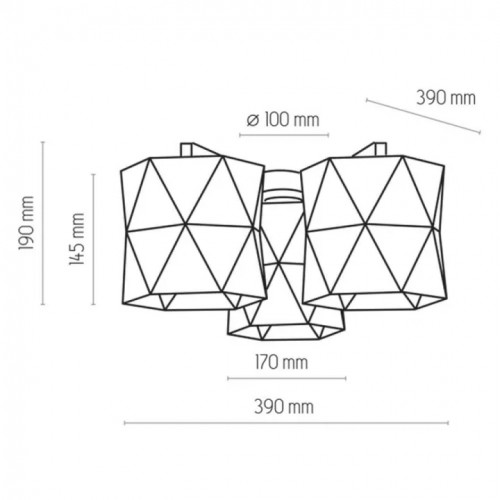 Люстра TK Lighting SIRO WHITE 3248