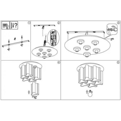 Люстра Ideal Lux Compo 172828