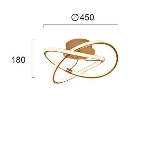 Люстра Viokef LORRA 4250900