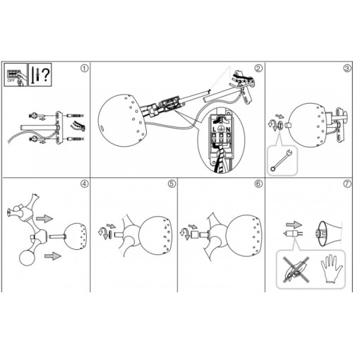 Люстра Ideal Lux NODI CROMO 200484