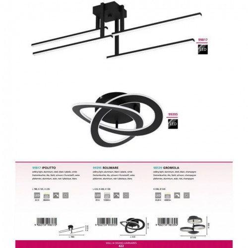 Люстра Eglo IPOLITTO 99817