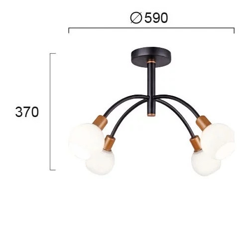 Люстра Viokef ELISA 4215200