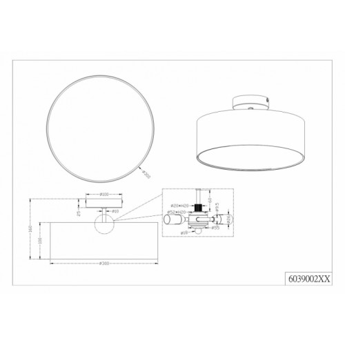 Люстра Trio HOTEL 603900202