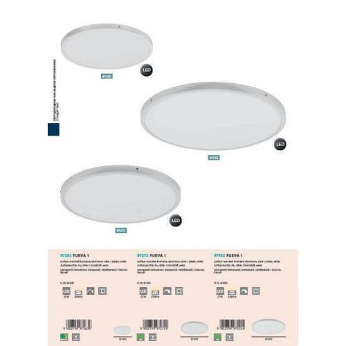 Стельовий світильник Eglo FUEVA 97272