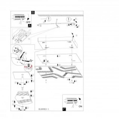Люстра Eglo VERDESCA 93922
