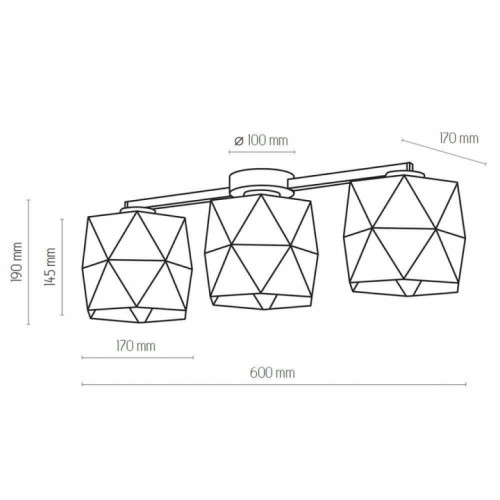 Люстра TK Lighting SIRO WHITE 3247