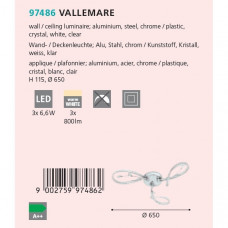 Люстра Eglo VALLEMARE 97486 Люстра Eglo VALLEMARE 97486