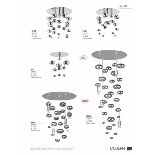 Люстра Nowodvorski SALVA 5422