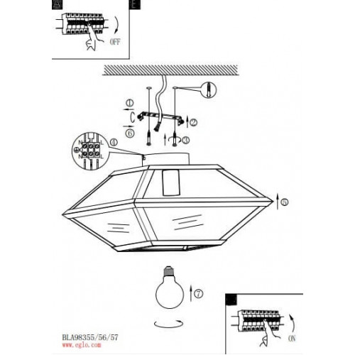 Люстра Eglo CASEFABRE 98357