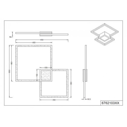 Люстра Trio HYDRA 676210342