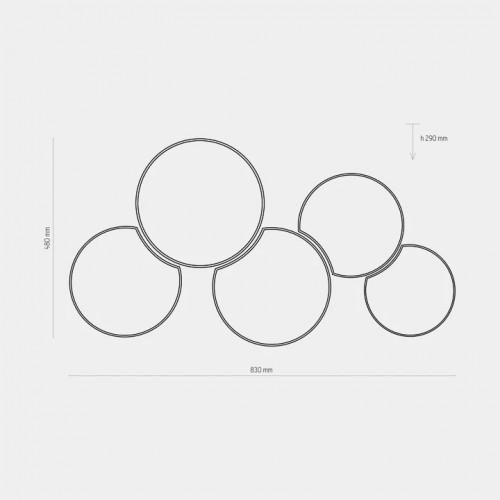 Люстра TK Lighting MONA GRAY 4394