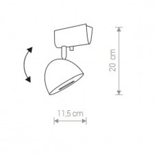 Стельовий світильник Ideal Lux UNIVERSAL 138633