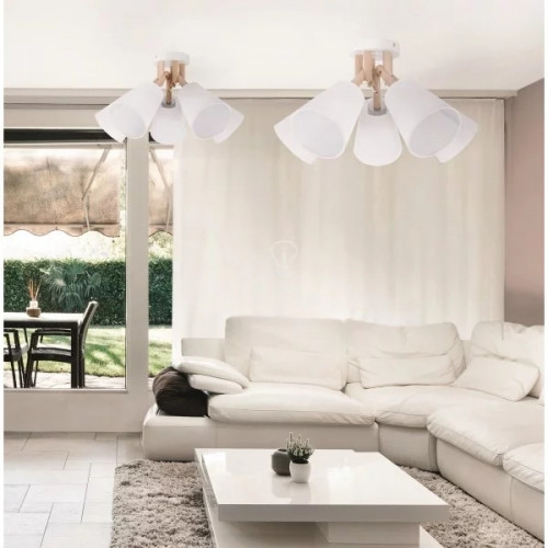 Люстра TK Lighting VAIO WHITE 665