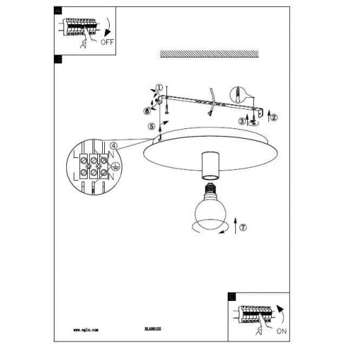 Люстра Eglo PASSANO 1 98155