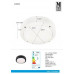 Стельовий світильник Searchlight 302-30WH