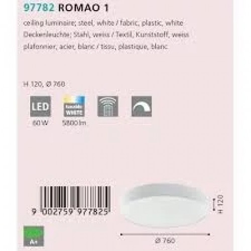 Люстра Eglo ROMAO 1 97782