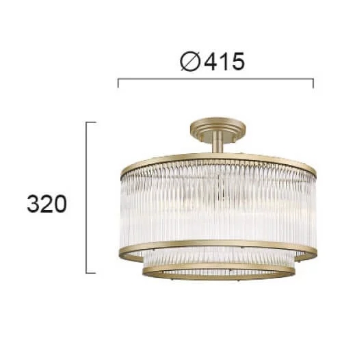 Люстра Viokef KAROLINA 4258800