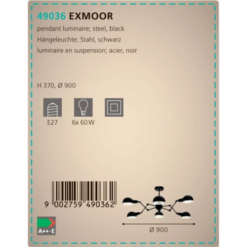 Люстра Eglo EXMOOR 49036