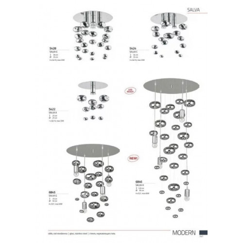 Люстра Nowodvorski SALVA 5428