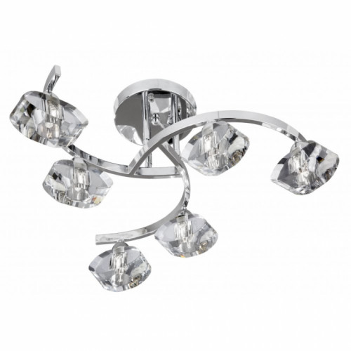 Люстра Searchlight Sculptured Ice 8086-6CC