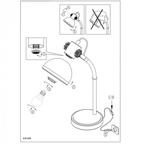 Люстра Viokef DENIS 4250700